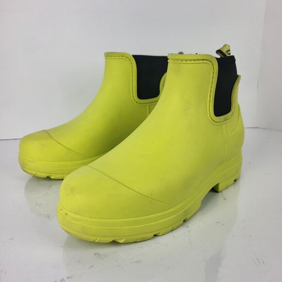 UGG Droplet Rain Boots Waterproof Rubber Slip On - Picture 1 of 14